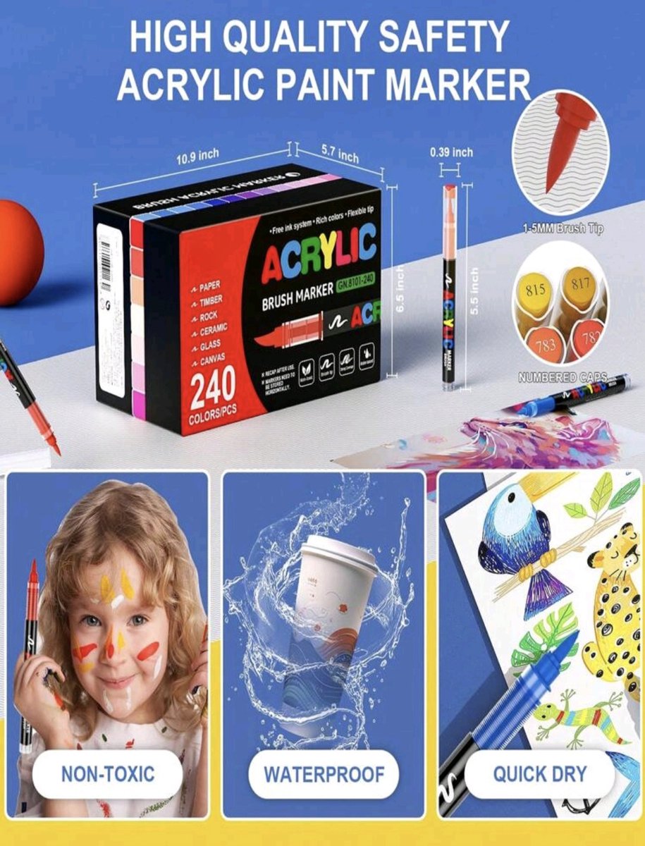 Guangna set 240 stuks